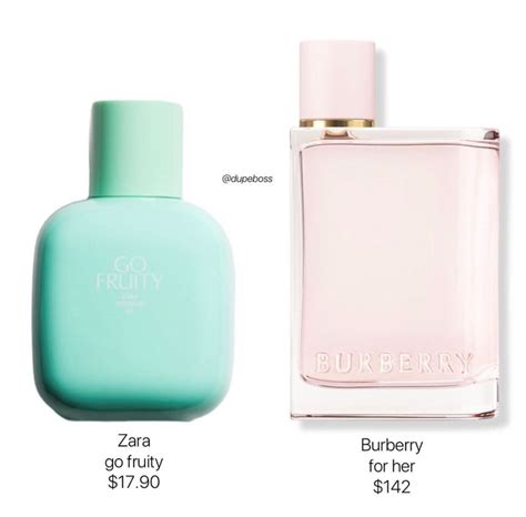go fruity zara perfume dupe